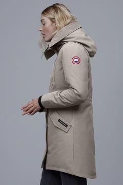 Chamarras Canada Goose Mujer México - Rossclair Abrigos Beige DV1276950
